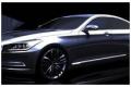 Hyundai shows Genesis sketchinovy